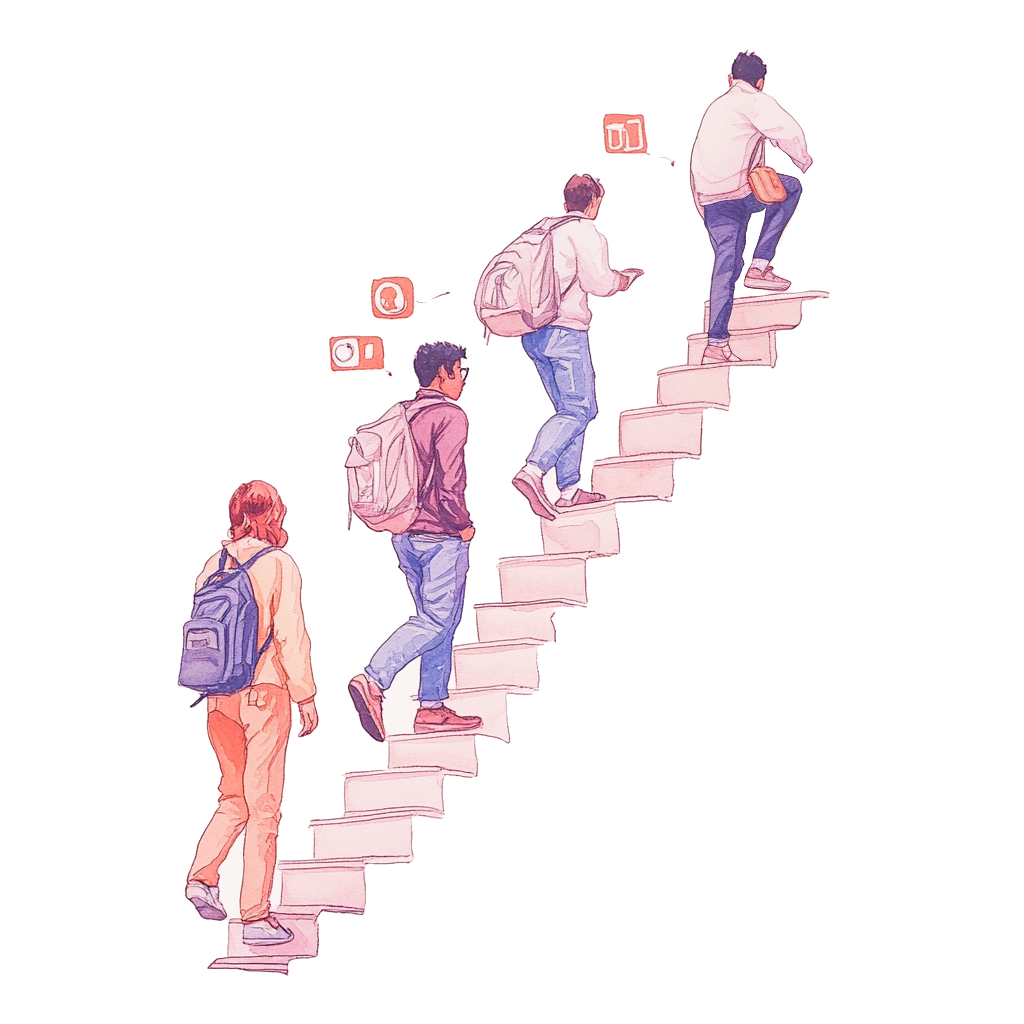 Long-term success illustration